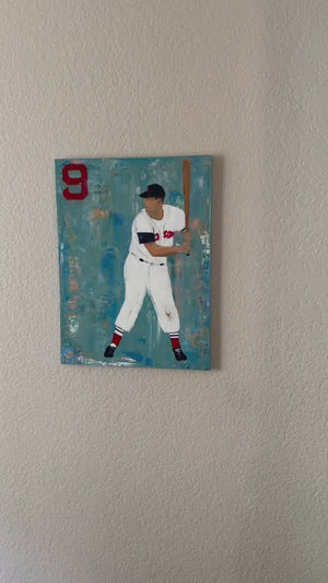 Ted Williams Painting (18X24)