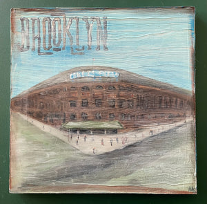 (NEW) Ebbets Field Painting (11X14)
