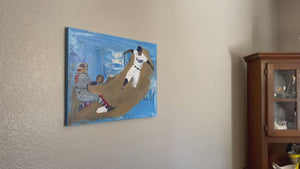 Jackie Robinson Painting (18X24)