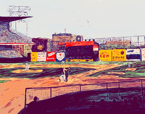 Ebbets Field Print (11X14)