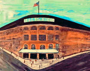 Ebbets Field Exterior Print (11X14)