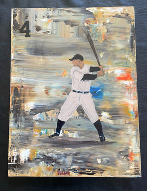 Lou Gehrig Painting (18X24)