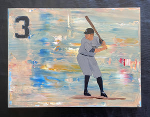 Babe Ruth Painting (18X24)