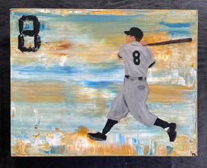 Yogi Berra Painting (11X14)