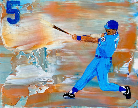 George Brett Print (11X14)