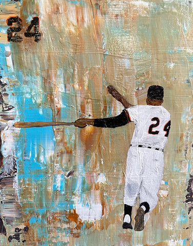 Willie Mays Print (11X14)